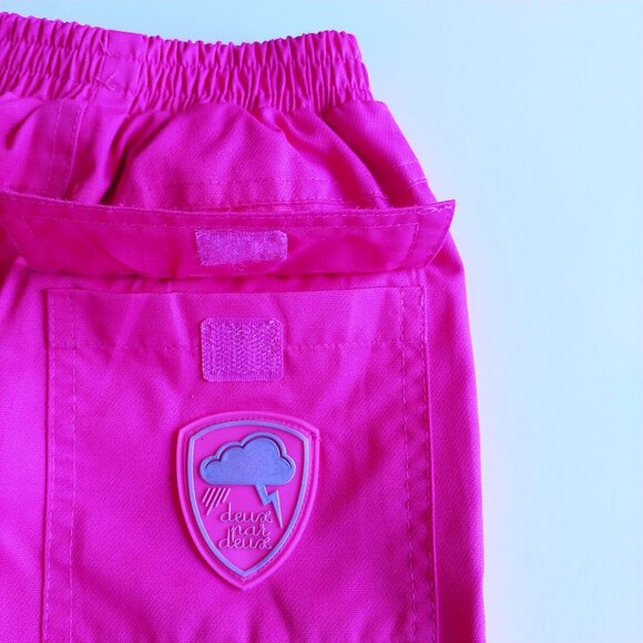 Deux Par Deux Pink Rain Lined Splash Pants size 18 Months - Picture 16 of 16